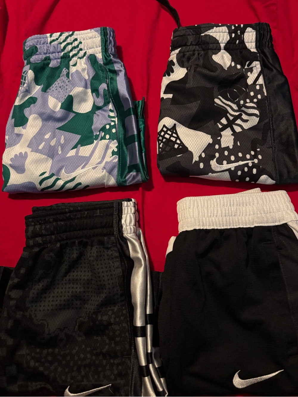 Nike Dry Fit Boys shorts Size M Lot of 4
